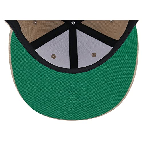 Image of Lids Blank Premium Full Court w /Colored Under Visor Fitted Cap