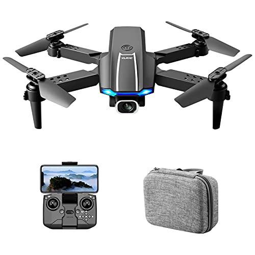 S65 RC Drone with Camera, 4K Camera RC Quadcopter with Function Trajectory Flight Gesture Control Storage Bag Package