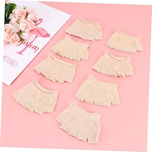 4 Pairs -Toe Five Toe Socks with Forefoot Support Pad Breathable Cotton Peep Socks for Comfortable Summer Wear2