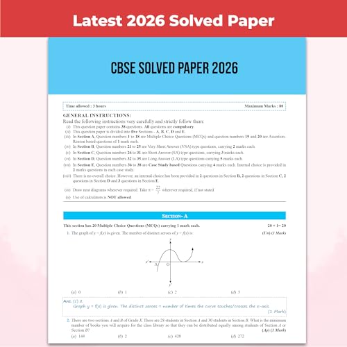 Image of PW CBSE Question & Concept Bank Class 10 Maths (Standard) 2027 Chapterwise & Topicwise | NCERT Exemplar Concept Maps PYQs Mock Test 50% Competency Based Questions | Solved By Ritik Mishra
