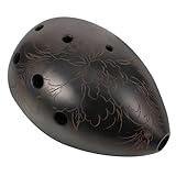 Yardwe 寸胴 製 ポータブル 梨形埙 音楽楽器 子供用 誕生日プレゼント 対応 可愛いミニ埙 風の楽器 屋外持ち運び可能