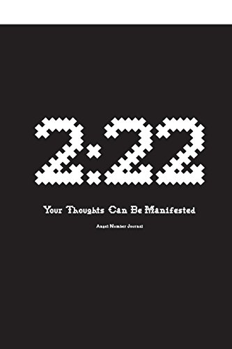 2:22 Your Thoughts Can Be Manifested Angel Number Journal