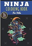 Ninja Coloring Book: For Kids Girl & Boy | Kids Coloring Book with 36 Unique Pages to Color on...