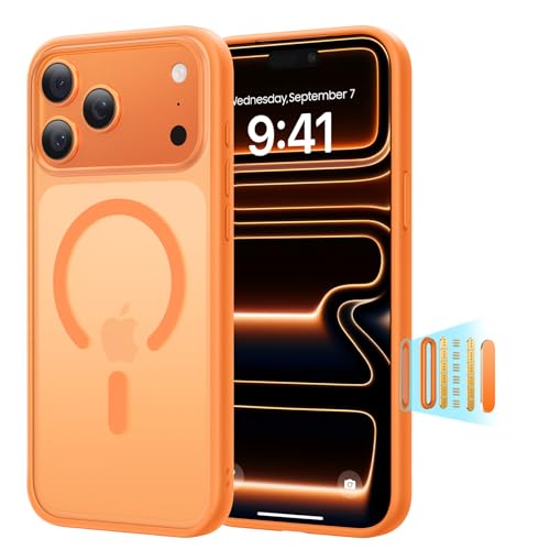 �y�ČRMIL�K�i�E�}�b�g�����zPeerock iPhone 17 Pro �p �P�[�X �J�����R���g���[���Ή� Magsafe�Ή� �w��h�~ ���ϖh�~ ���h�~ ���ϋv�� �ϏՌ� ��� ���C�A���X�[�d�Ή� ������ �X�g���b�v�z�[���t�� �ő�25W�����[�d ��p