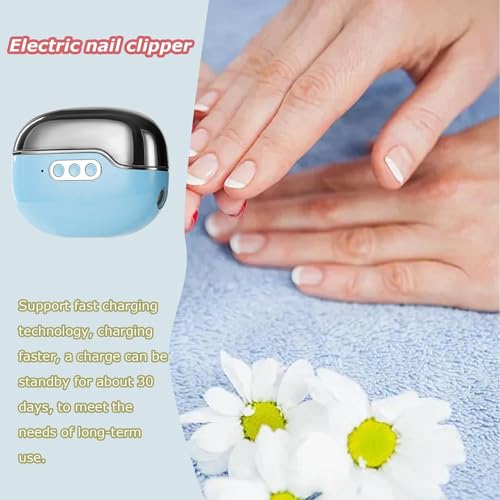 Cortaúñas eléctrico Finnernail con pulido multifuncional recargable 3