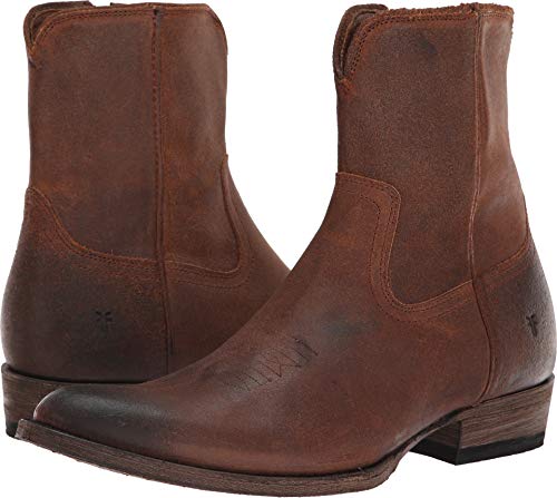 Image of Frye Austin Inside Zip Men's - Stylish, Durable Leather Footwear with Cushioned Insole for Comfort and Side Zipper Access Western Boots
