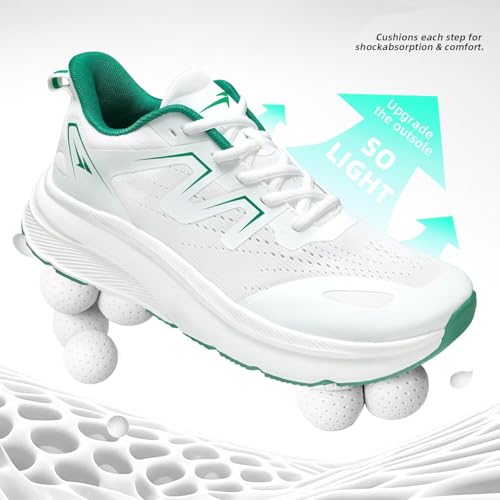 Image of Mens Wide Walking Shoes Wide Toe Box Running Casual Sneakers Tennis Comfortable Trail Athletic Sport Gym Soft Sole