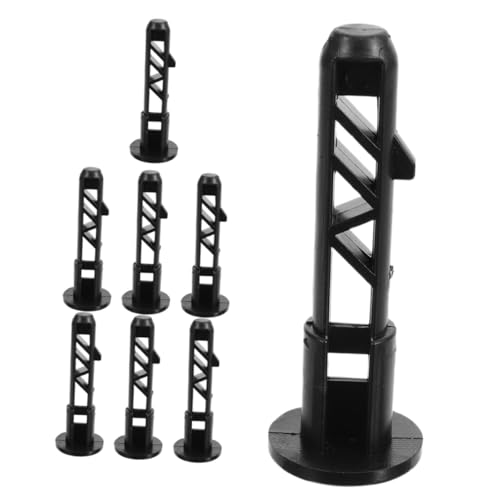 CONGARTENO 8 piezas Pasadores Bisagra para Tapa Cubo Basura Accesorio Plástico Duradero para Cierre Tapa y Bisagra Contenedor Compatible con Cubos Reciclaje y Basura para Repuestos Exterior