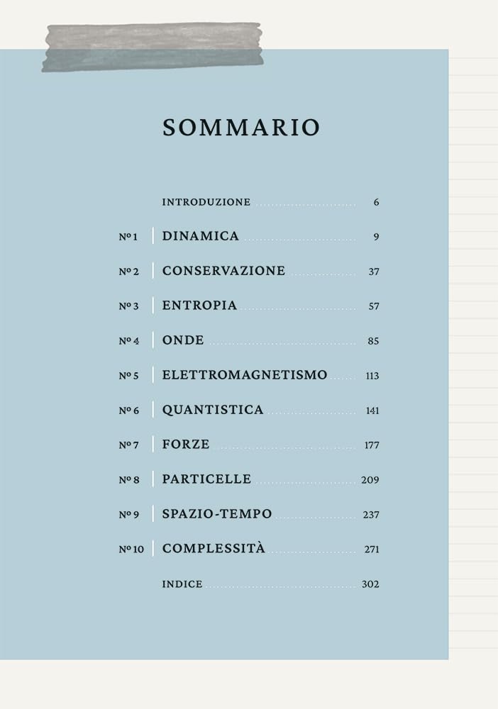 Taccuino di fisica illustrata. Le 10 leggi che spiegano l'Universo
