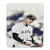 大谷 翔平 野球選手 122 マウスパッド 薄型 プレミアムマウスパッド 仕事用 滑り防止パッド ゲーミングマウスパッド おしゃれ 25*30cm