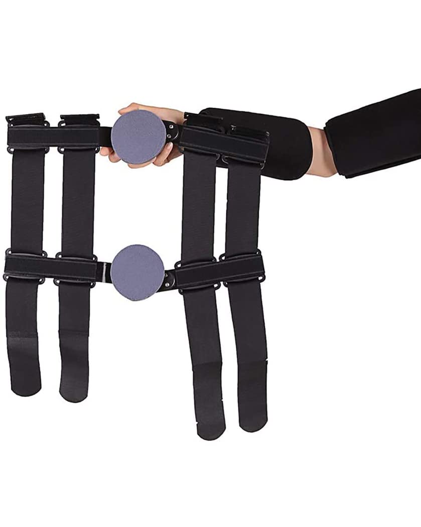 Ortesis de codo ajustable, codera con bisagras, soporte de codo de aleación de aluminio, fijador de férula, extensión de brazo, Protector de fractura, cabestrillo de brazo de codo