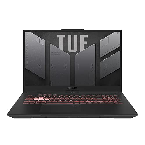 Image of ASUS TUF Gaming F17 (2022), 17.3-inch (43.94 cms) FHD 144Hz, Intel Core i7-12700H 12th Gen, RTX 3060 6GB Graphics, Gaming Laptop, FX707ZM-HX030WS + VP5700 TUF 17 inch (43.18 cm) Backpack (Black)