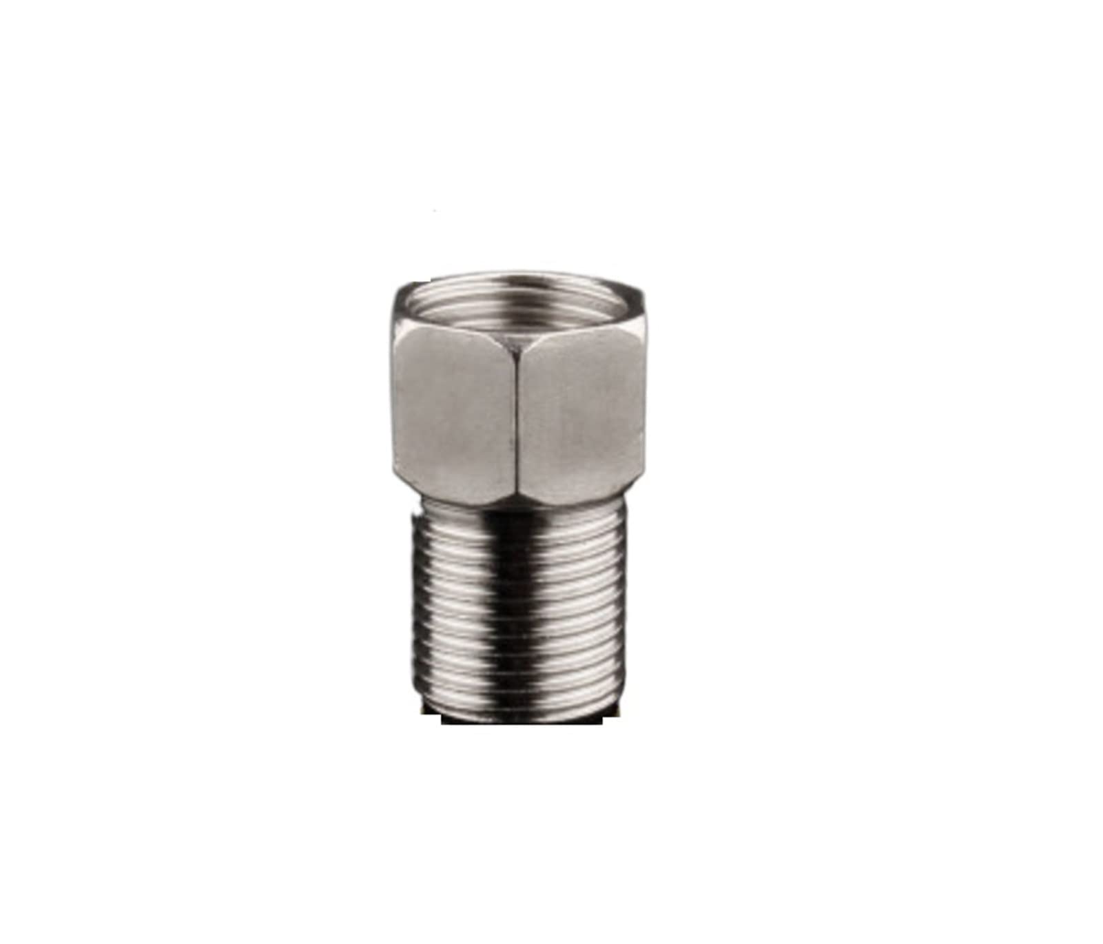 Youngran 2pcs 1/2 "Maschio a 1/2" Femmina BSP. Thread 40mm Tubo di prolunga uguale Tubo Raccordo 201 connettore Dritto Tubo Flessibile in Acciaio Inox Leisurely
