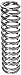 QA1 14CS250 Coil Spring, Chrome