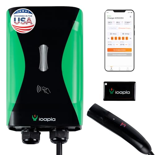 Level 2 EV Charger 48A with WiFi & RFID