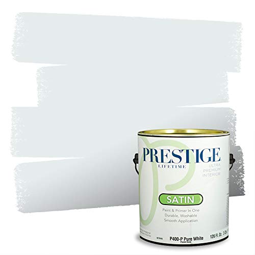 Prestige Interior Paint and Primer in One, Soft, Satin, 1 Gallon