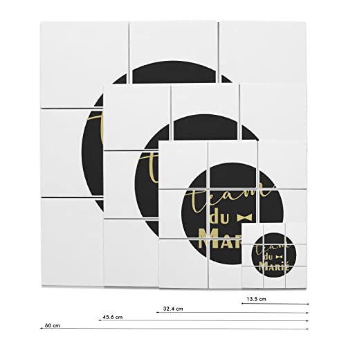 Carreaux céramique Team du Marié : solution pour une table de mariage vide - 2