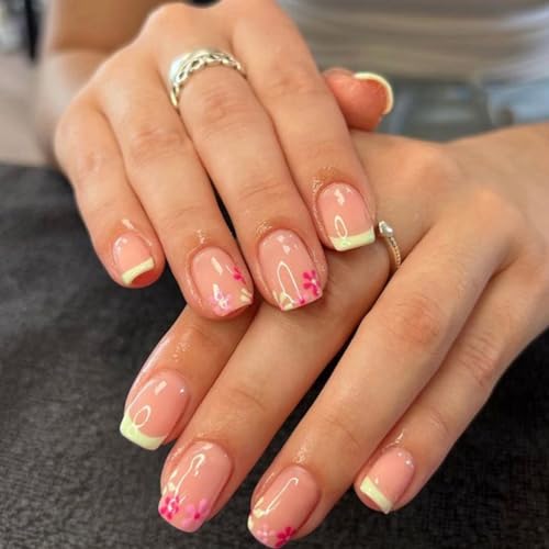Uñas postizas a presión, pegamentos falsos acrílicos artificiales para diseños de bricolaje, pegamentos acrílicos en uñas para mujeres, transparentes