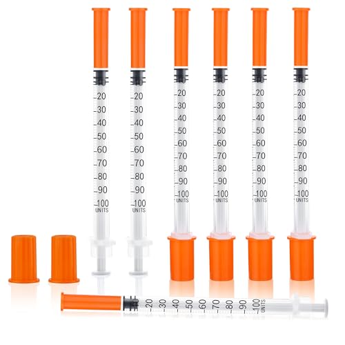 100Pack 1ml 31Gx8mm Multi-Purpose Measuring & Dispensing Tools Plastic Laboratory AccessoriesIndividually Packaging