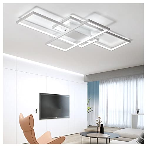 Suspension LED moderne noire 65W : lustre chic pour salle à manger