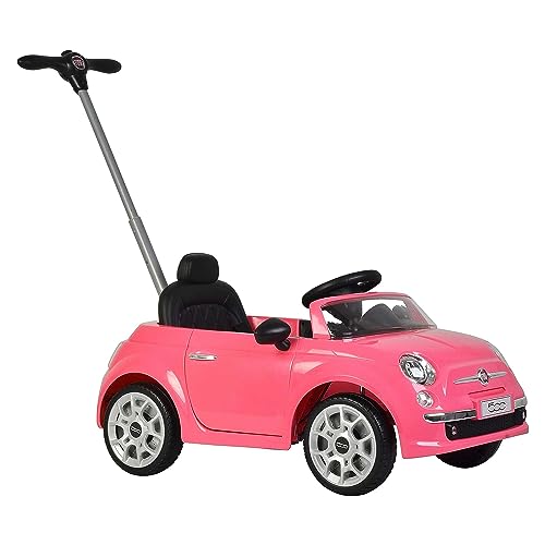 Save 58% on Best Ride On Cars Fiat 500 Push Car, Pink - Image 3