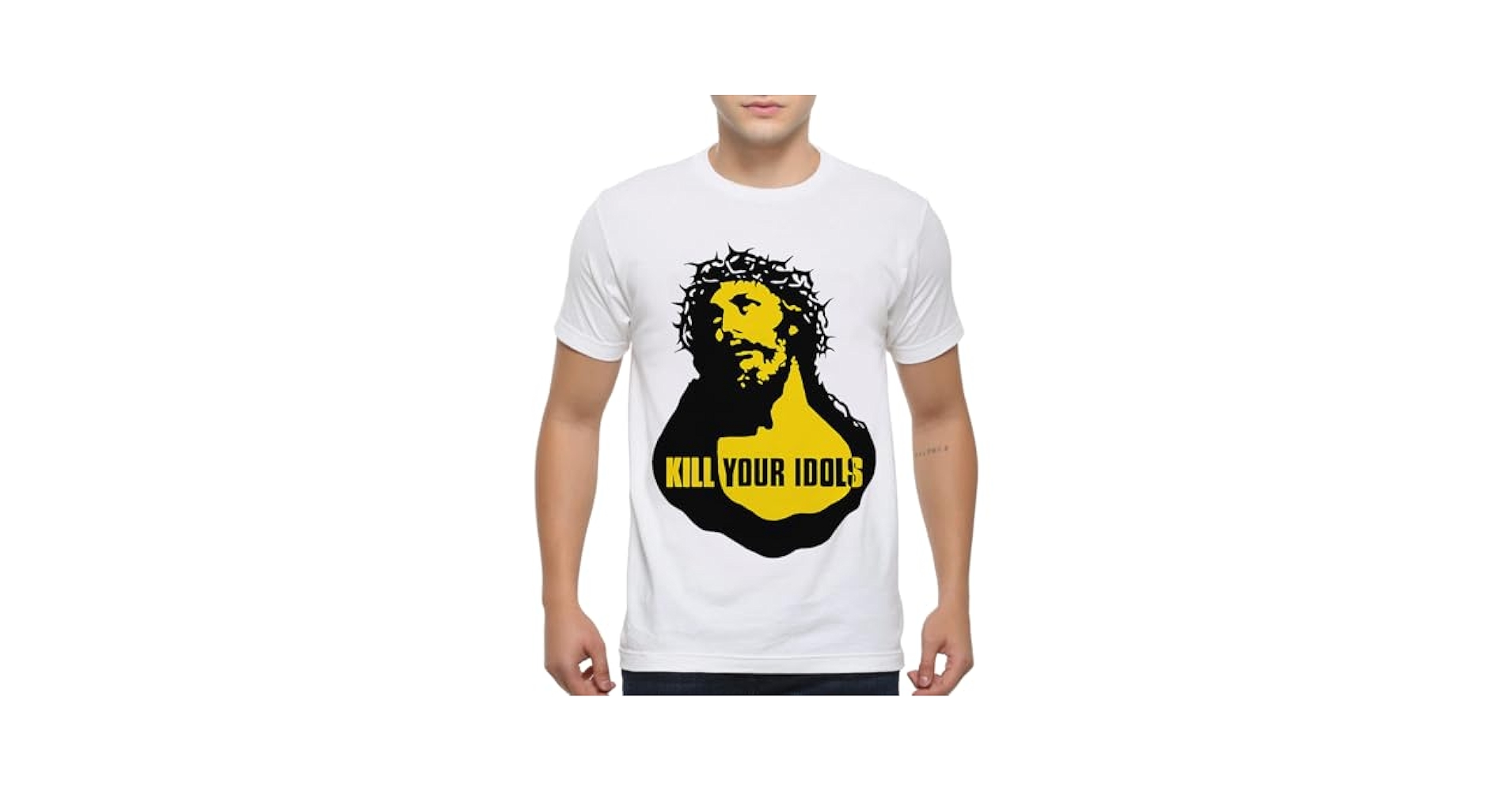 Amazon.com: DreamShirts Jesus - Kill Your Idols Axl Rose T