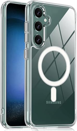 Image of A rtistque Clear Back Cover Case for Samsung Galaxy S23 5G Compatible with Mag-Safe| Acrylic | Case for Samsung Galaxy S23 5G | Shockproof TPU Protective Design | Samsung S23 Back Cover Transparent