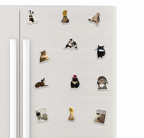 12 Imánes Decorativos Redondos de Goma para Refrigerador miniatura 2