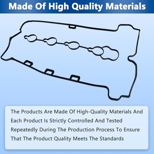 Image of VS50778R Engine Valve Cover Gasket Set for Chevy Buick GMC Captiva Cobalt Equinox HHR Orlando Impala Malibu Allure Lacrosse Regal Verano Terrain 2007 2008 2009 2010 2011 2012 2013 2014 2015 2016 2017