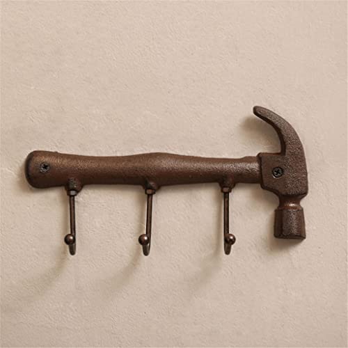 Ganchos para llaveros de pared ISCBAFYX termina con el desorden de ropa en estancias pequeñas