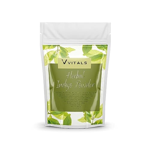 Indigo Powder Organic For Hair - 200gm - Indica For Natural Color, 100% natural, No added preservatives