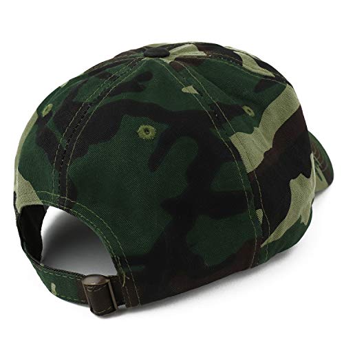 Image of Trendy Apparel Shop Oversize XXL Plain Unstructured Soft Crown Cotton Dad Hat