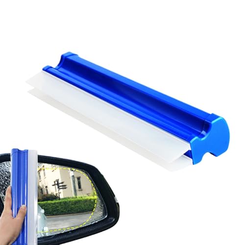 Rasqueta limpiacristales para ventanas | Limpiacristales multiusos para el hogar | Práctica herramienta de limpieza de parabrisas de silicona para parabrisas