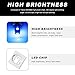 BWBWND 10 PCS LED Light Bulb for Car, Super Bright T10 5050 Wedge 5-SMD LED Replacement, 12V Error Free Miniature Bulbs for Vehicle Interior Dome Map Door Dashboard Lights (Blue)