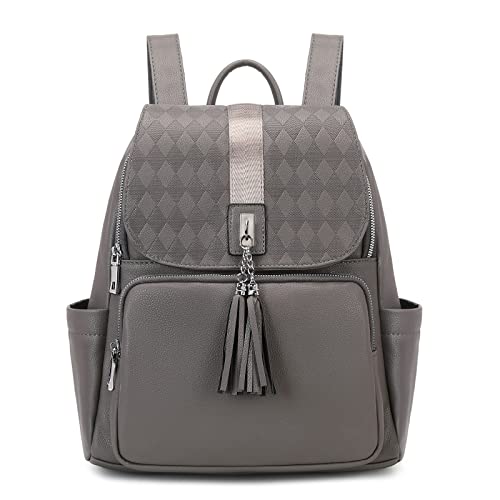 Travistar Rucksack Damen Klein Elegant - Casual Lederrucksack Wasserdicht Cityrucksack Modern Reiserucksack Schulrucksack Arbeitsrucksack Daypack Mode für Frauen Cover