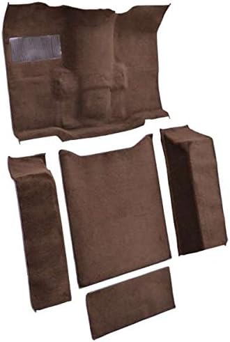 ACC Automotive Carpet Compatible with 1976 to 1983 Jeep CJ-5, Complete Kit (801-Black Plush Cut Pile)