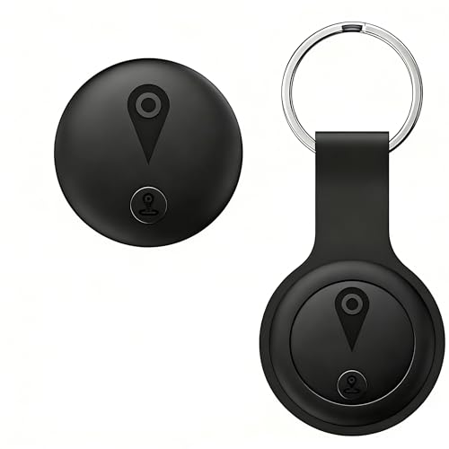 GPS Tracker for Kids & Elderly, iOS Find My, No Monthly Fee,2-in-1 Wearable