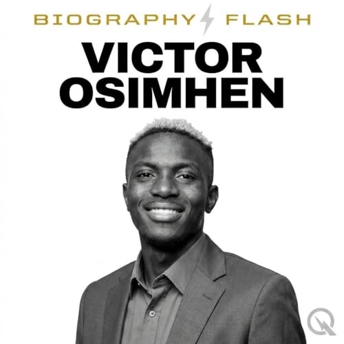 『Victor Osimhen Biography Flash: From Lagos Streets to Record-Breaking Striker and Serie A Champion』のカバーアート