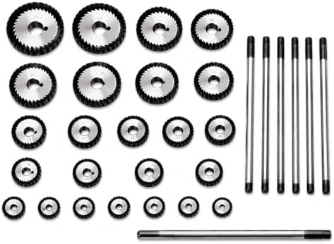 Valve Seat Cutter Tool Set, 20 Piece, Automotive Engine Valve Seat Grinding and Repair Kit with Storage Case image 4