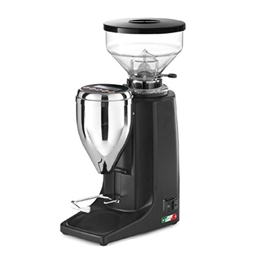 Preisvergleich Produktbild Quamar / M80E Elektrische Kaffeemühle / Schwarz Poliert