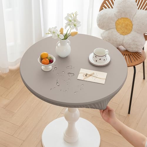 Huierxun Nappe Ronde PU 63" Diamètre Élastique Imperméable Antitache