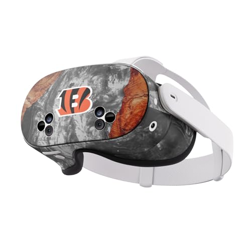 Vinyle autocollant peau Meta Quest 3S NFL Cincinnati Bengals protection casque
