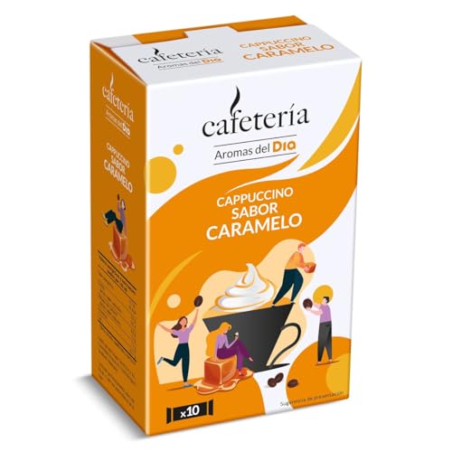 Café soluble cappuccino sabor caramelo Cafetería de Dia caja 125 g