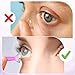 JIEYAO 6Pcs Contact Lens Remover Tool, Hard Contact Lens Plunger Silicone Eye Suction Cup Scleral Lenses Removal Tool for RGP(Rose Red)