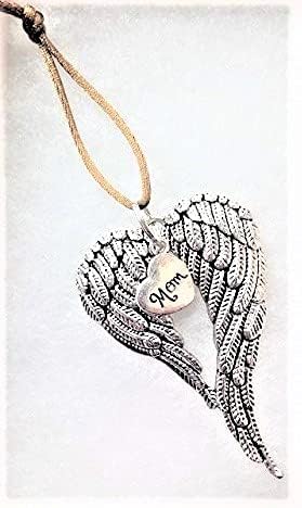 Mom Memorial Angel Wings Christmas Ornament In Memory Sympathy Bereavement Keepsake Gift