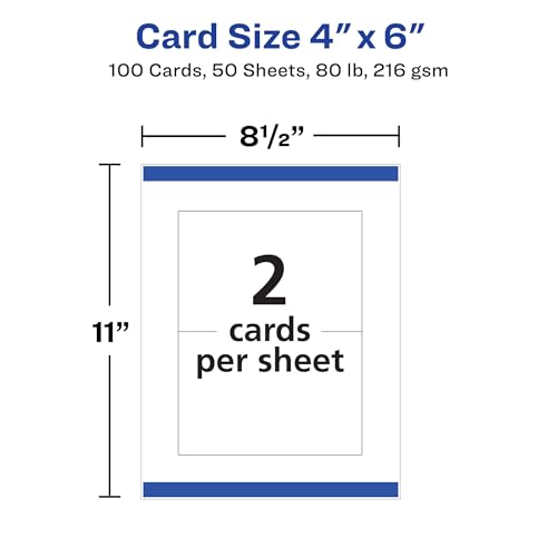 Avery 5389 Printable Postcards With Sure Feed Technology thumb #6