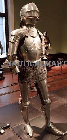 Medieval Wearable Gothic Knight Full Suit of Armor Reenactment Costume
