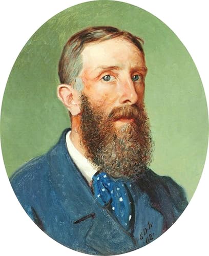 Cuadro de George Ra Leslie, óleo clásico impreso sobre lienzo de alta calidad, 60x90