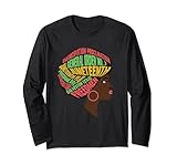 juneteenth donna nera vestito melanina donne afro-americane maglia a manica