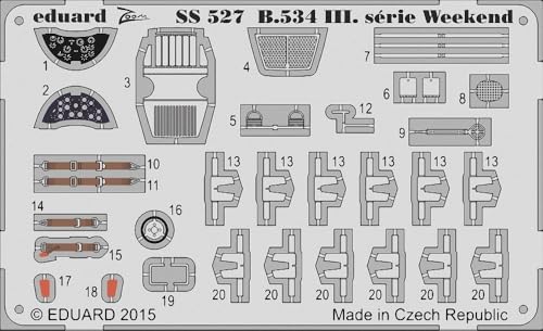 (EDPSS527) - *** Eduard P-Etch (Zoom) 1:72 Avia B.534 III. Serie (Edu)